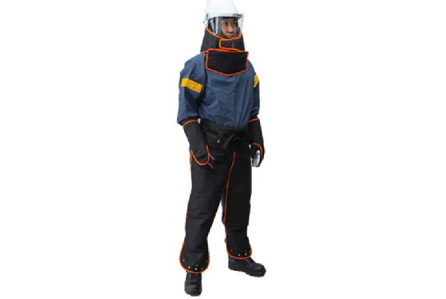 高圧ジェット水対応防護服